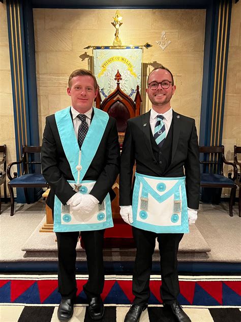 Our New WM Completes His First Ceremony The Prince Of Wales Lodge