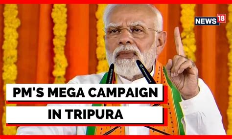 Tripura Election 2023 Beware Of Congress Double Edged Sword Pm Modi In Tripura English