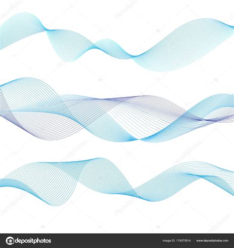 Grafische Vector Abstracte Lichtgolven Stock Vector By Tanor 174575914