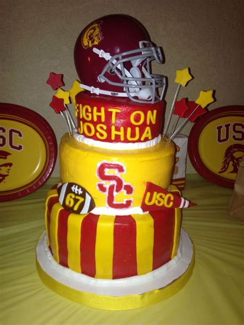 Usc Birthday Cake Cake Decorating Cake Cake Designs Birthday