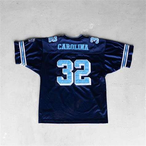 Vintage NFL University of North Carolina #32 Football Jersey (L ...