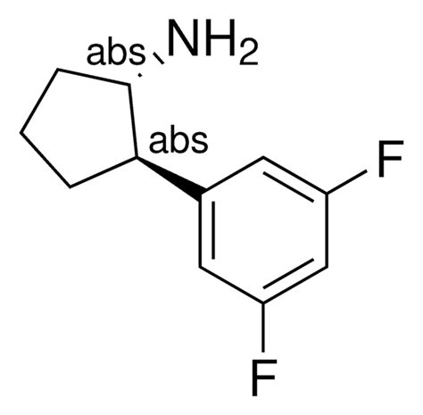 (1S,2R)-2-(3,5-Difluorophenyl)cyclopentanamine AldrichCPR 1255306-35-4