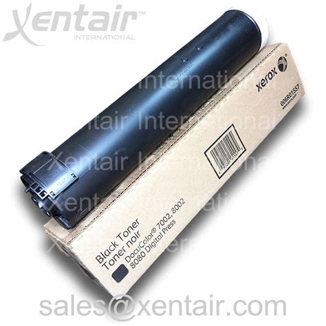 Xerox DocuColor 7002 8002 8080 Black Toner Cartridge 006R01435