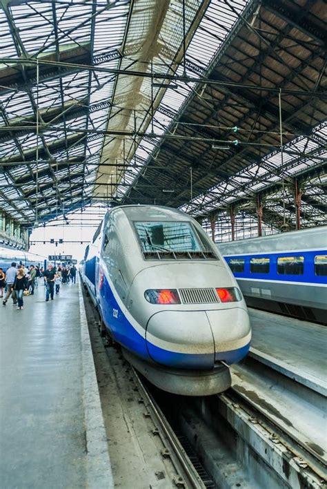 Train Grande Vitesse De Fran Ais De Tgv Image Stock Ditorial Image