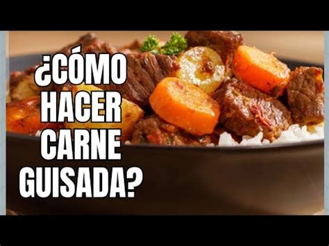 Como Hacer Carne Guisada Salvadore A Youtube