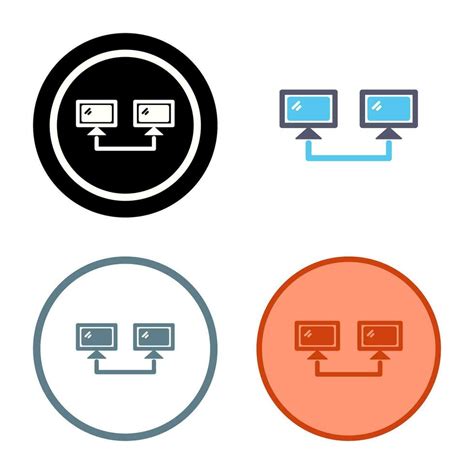 Connected Systems Vector Icon 34687543 Vector Art At Vecteezy