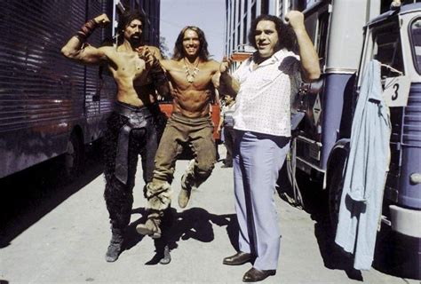 Behind the scenes with Arnold Schwarzenegger, Wilt Chamberlain and ...