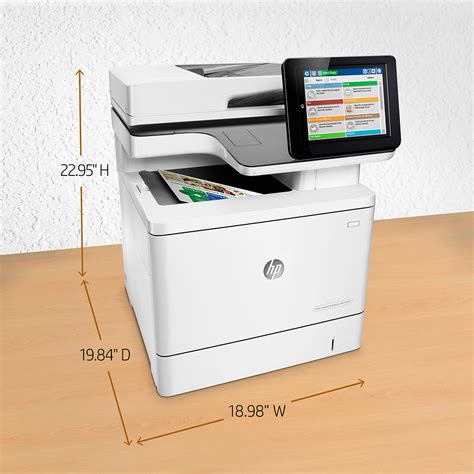 HP MFP M577dn Color LaserJet Enterprise Multifunction Laser Printer