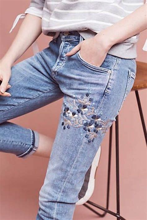 Peça Desejo Jeans Bordado Bordado Em Jeans Moda Calça Jeans Bordada