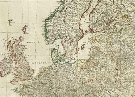 Historical Map of Europe - 1787 | Soar