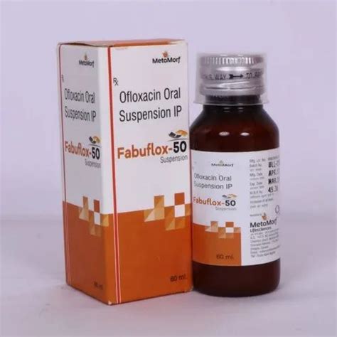 Ofloxacin Oral Suspension Ip Packaging Type Bottle For Clinical At