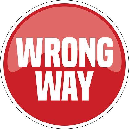 wrong way sign clipart 10 free Cliparts | Download images on Clipground ...