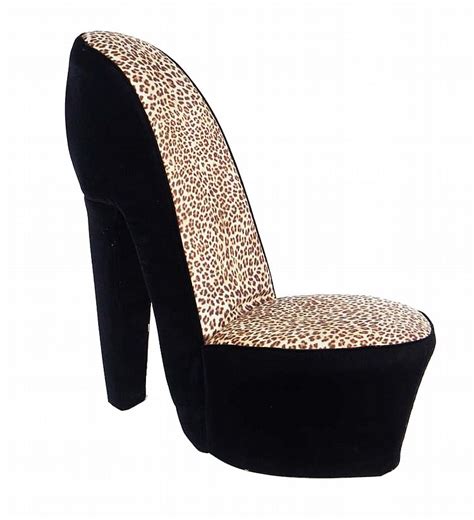 Sold At Auction Leopard Print High Heel Chair