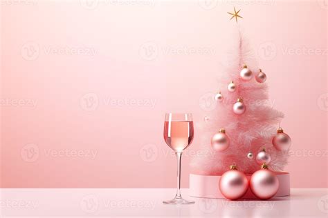 AI generated New Year Three Hands Holding Drinks and Presents on a Pink ...