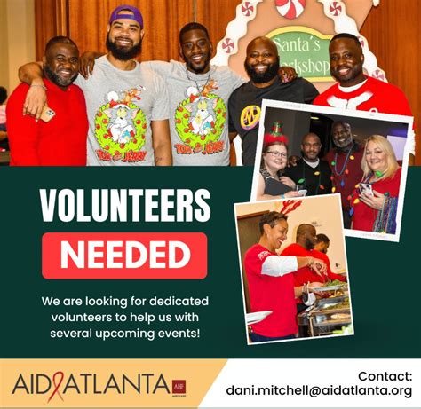 Volunteer With Us AID Atlanta