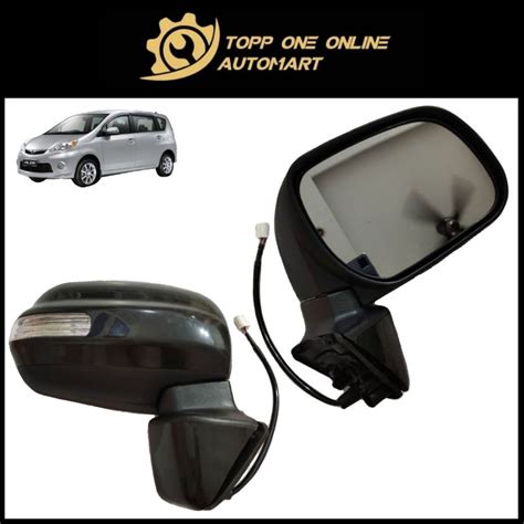 ORIGINAL PERODUA ALZA 2009 2021Y 7 WIRE SIDE MIRROR AUTOFLIP Shopee