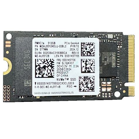 Dysk SAMSUNG SSD 512GB M2 NVMe 2242 PM9C1a laptop Dell Asus ...