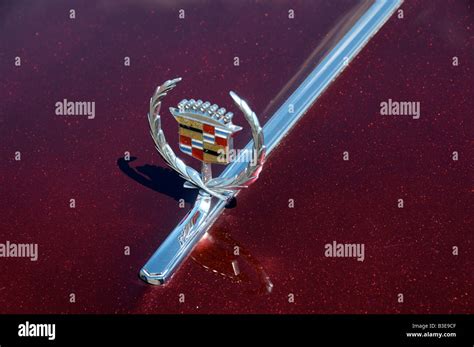 Cadillac hood ornament Stock Photo - Alamy