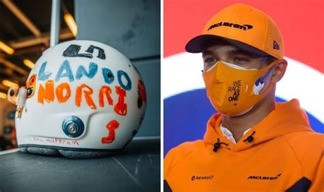 Lando Norris Unveils Special British Grand Prix Helmet Designed By