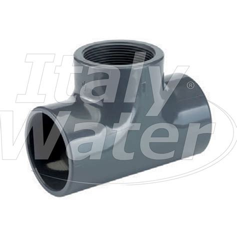 Tee A 90 Incollo Filetto PN 16 Bar Italy Water Store