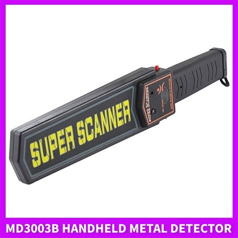 Md3003b Rechargeable Metal Detector Hand Held Gold Detector Industrial