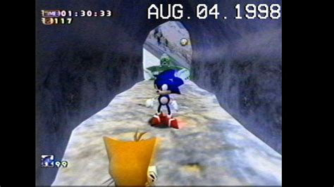 1up Sonic Ice Cap Sonic Adventure Beta 1998 Tape Release Youtube