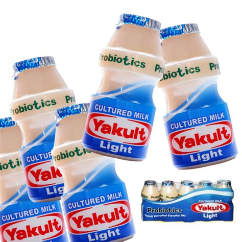 Yakult Light Is A Probiotic Drink With 50 Less Calories And Less Sugar