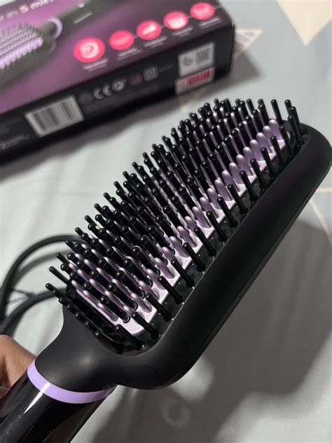 Philips StyleCare Essential Hair Straightener Brush (BHH880), Beauty ...