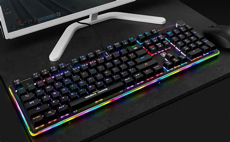 Amazon Kolmax Hunter Mechanical Gaming Keyboard Rgb Led Backlit