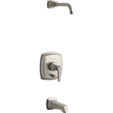 Kohler Margaux Lever 1 Handle Wall Mount Trim Kit In Vibrant Brushed