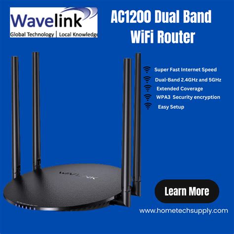 Elevate Your Connectivity Exploring The Wavlink Ac1200 Dual Band Wi Fi Router By Home Tech