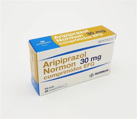 Aripiprazol Normon Efg 30 Mg 28 Comprimidos Farmacéuticos