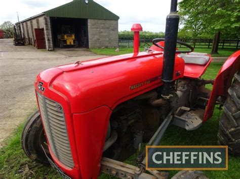 1964 Massey Ferguson 35x Diesel Tractor Fitted With Linkage Drawbar And Top Link On 1241128