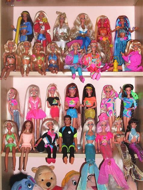 My 90 Barbies Barbie 90s Vintage Barbie Dolls Barbie Collection