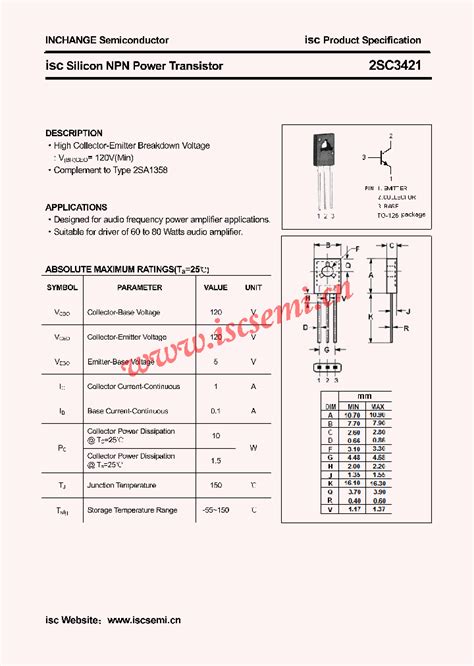 2sc34214361370pdf Datasheet Download Ic On Line