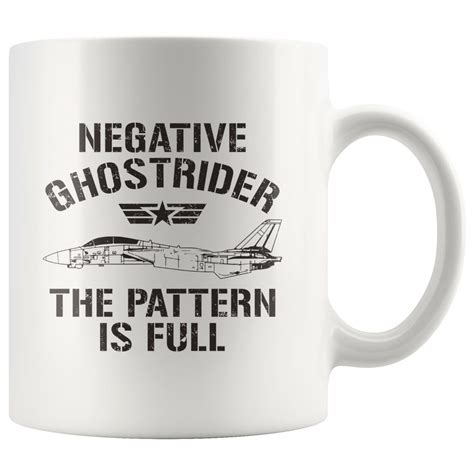 Negative Ghost Rider Patter Full 11 Oz White Coffee Mug Etsy