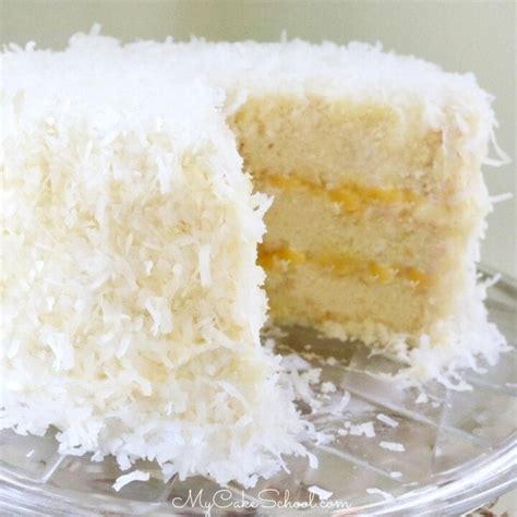 Pineapple Coconut Cake My Cake School