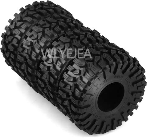 Amazon GLOBACT 1 9in Tires RC Tires RC Crawler Tires Rubber Tires