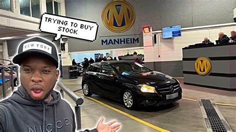 New Used Car Dealer Goes To Manheim Car Auction Trying To Buy Stock I