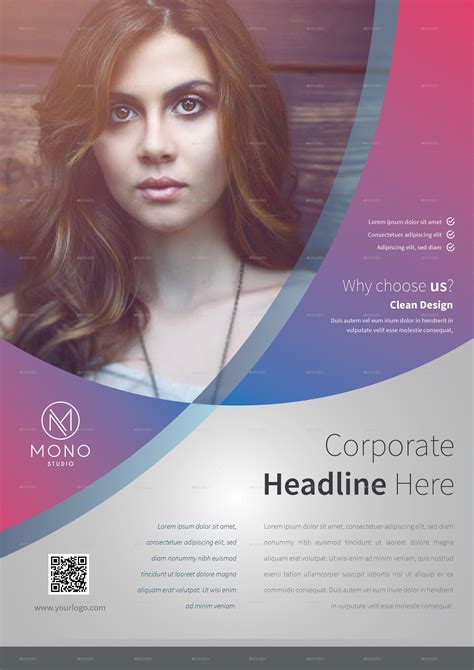 Corporate Flyer Template Set 9 by MONOGRPH | GraphicRiver