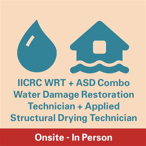 Water Damage Restoration Technician Wrt Coach Iicrc Training