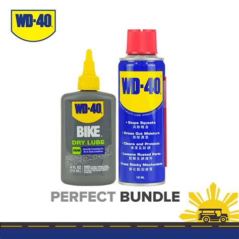 Wd Bike Dry Chain Lube Multi Use Product Oz Ml Shopee