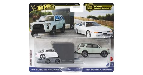 Hot Wheels Transportator Toyota 4runner Cu Masinuta Toyota Supra Scara 1 64 HOT WHEELS