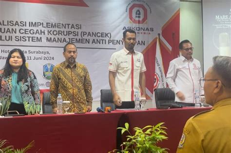 Askonas Jatim Gandeng Kpk Sosialisasikan Pencegahan Praktik Suap Kepada