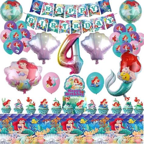 Balloon D Coration Ariel Anniversaire Ans Sir Ne Anniversaire