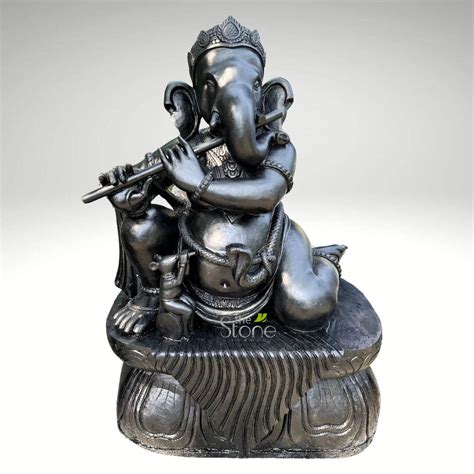 Flute Ganesha For Garden Archives The Stone Studio