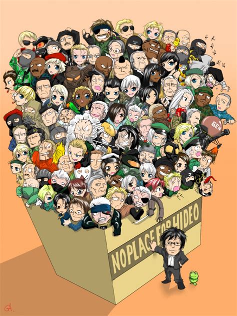 Solid Snake Big Boss Raiden Naked Snake Revolver Ocelot And 45 More Metal Gear And 9 More