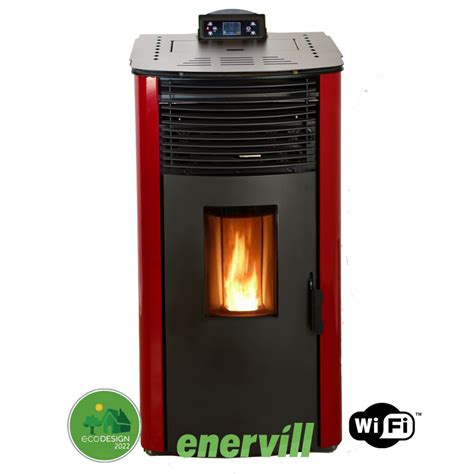 Estufa De Pellets Modelo Apolo 14kw Enervill Estufa