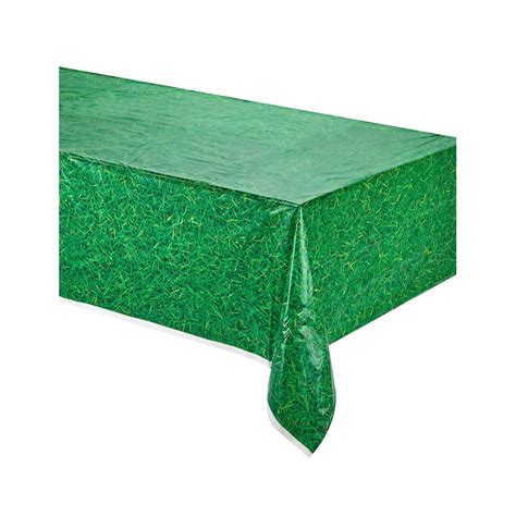 Nappe imprimée herbe verte de 137 x 274cm