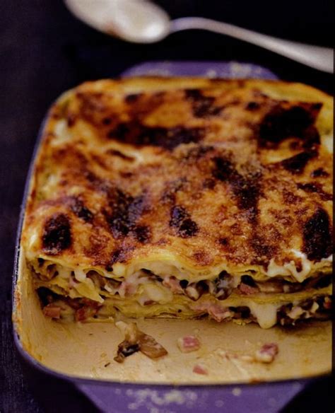 Recette Lasagnes De Champignons Au Jambon Marie Claire